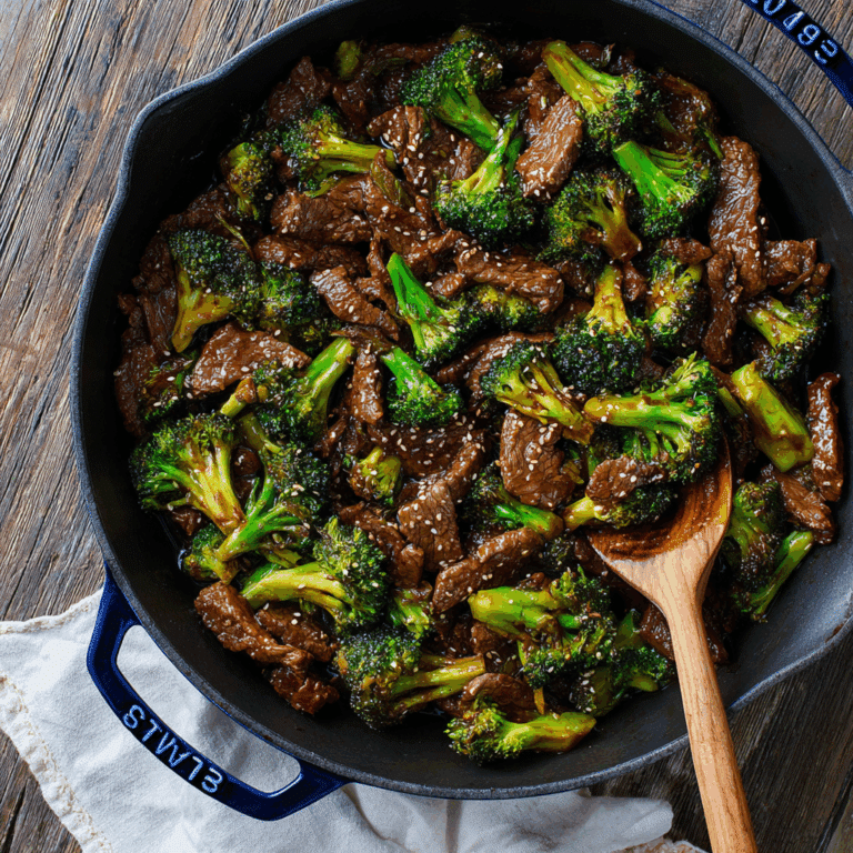 Chinese Beef and Broccoli Recipe
