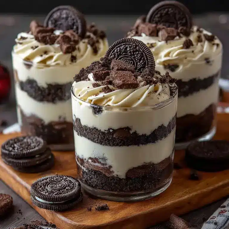 No Bake Cheesecake Cups – Easy Oreo Treats Recipe