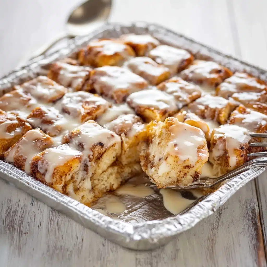 Pumpkin Cinnamon Roll Bake Recipe - Recipe Image