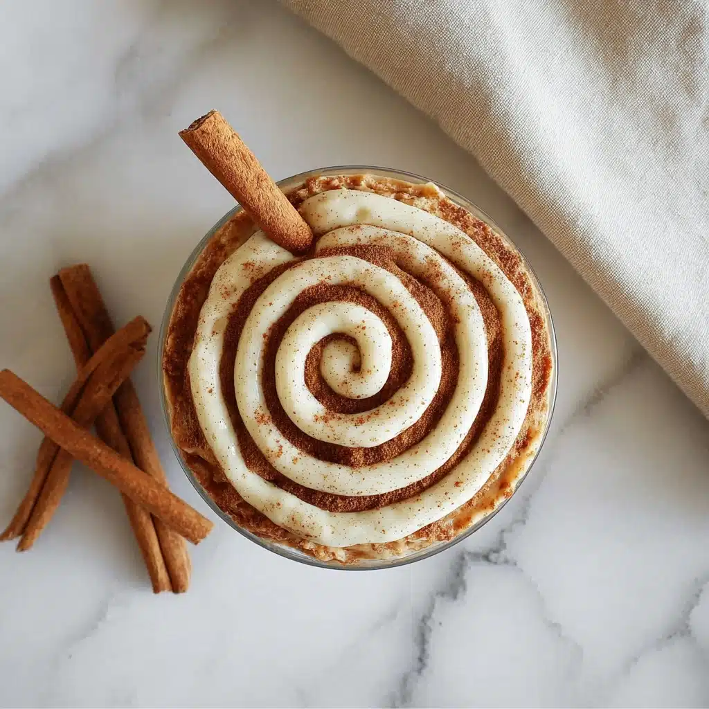 Cinnamon Roll Overnight Oats Recipe - Recipe Image