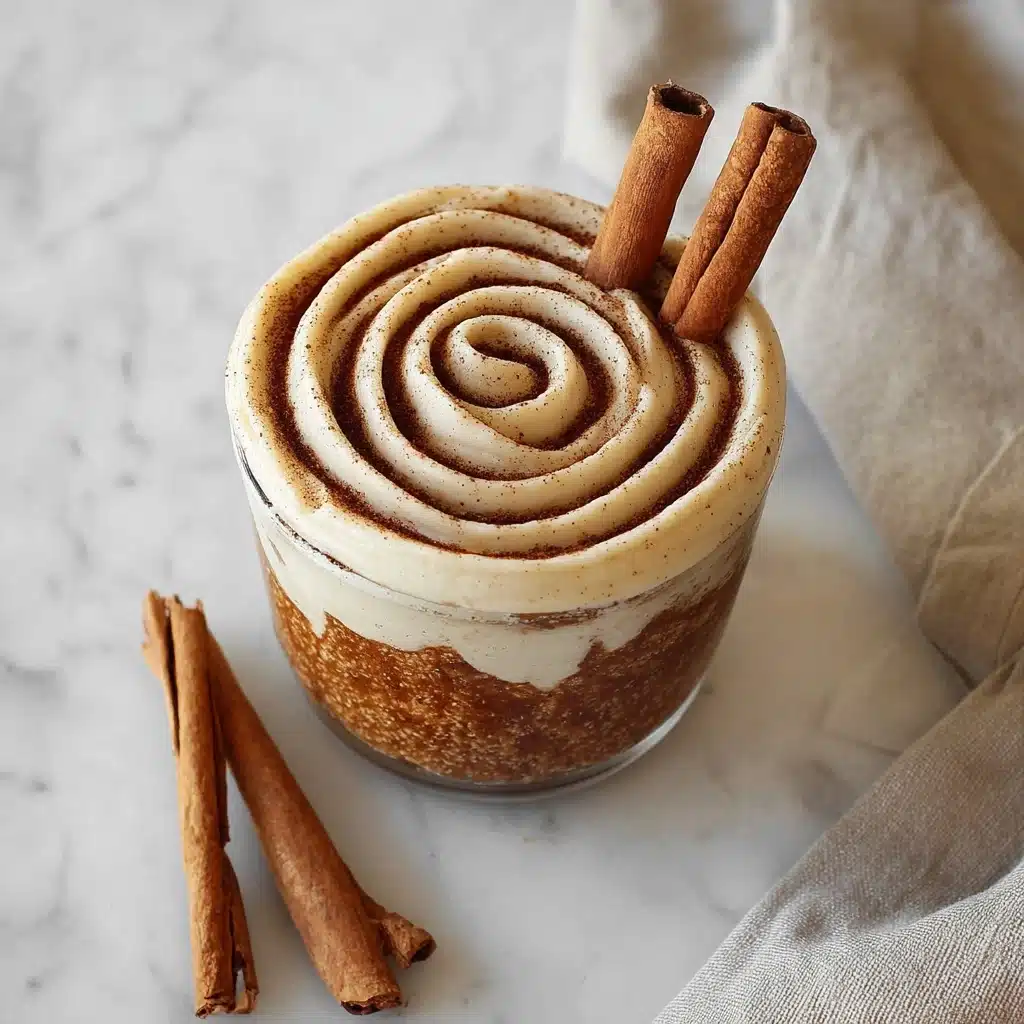 Cinnamon Roll Overnight Oats Recipe