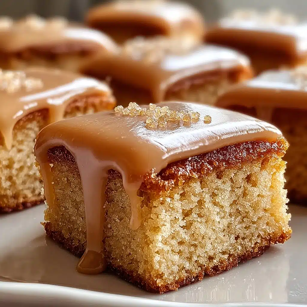 Soft Baked Maple Donut Bars Recipe - Recipe Image