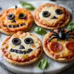 Halloween Mini Pizzas Recipe