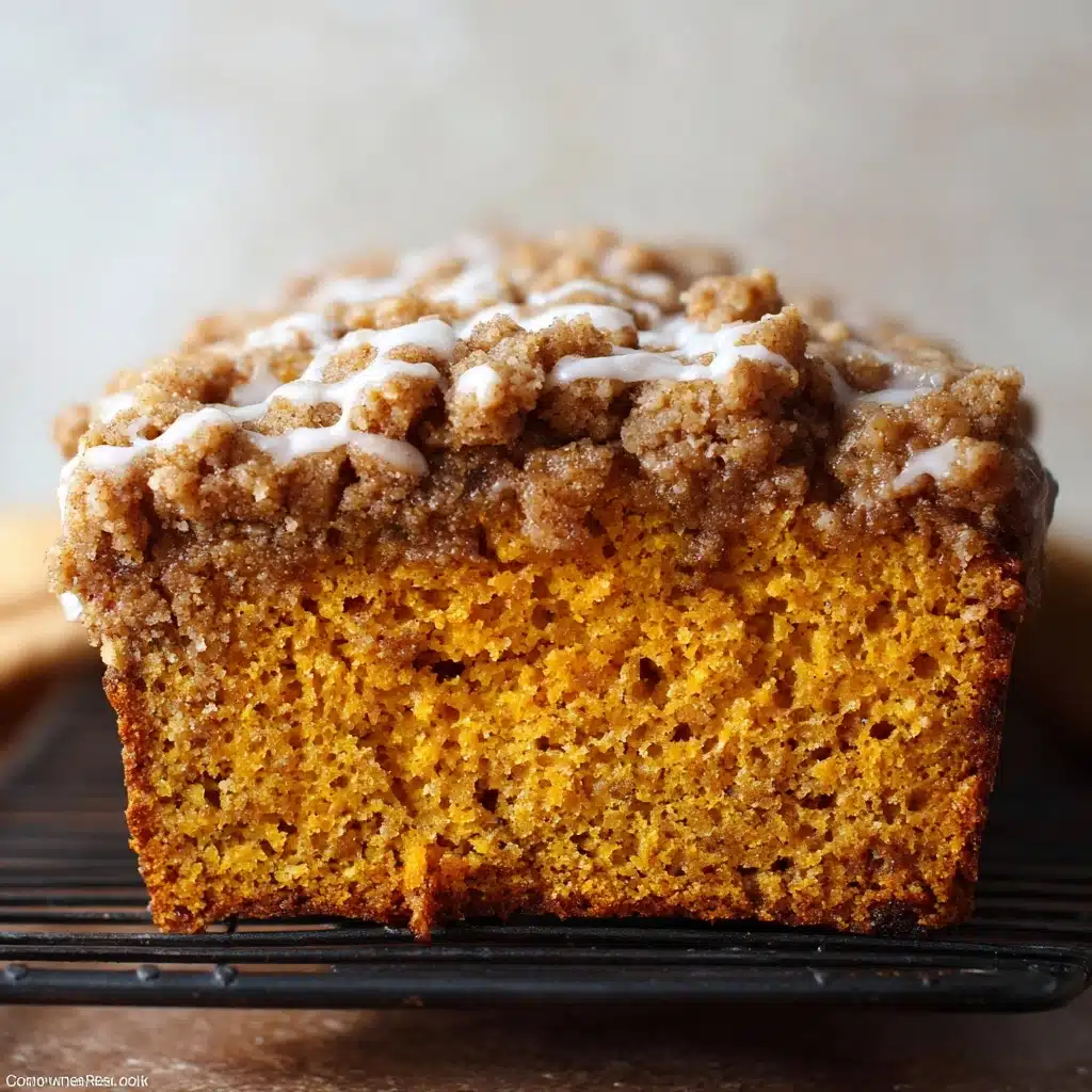 Pumpkin Streusel Bread Recipe