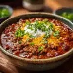 Best Ground Beef Stovetop Chili Recipe