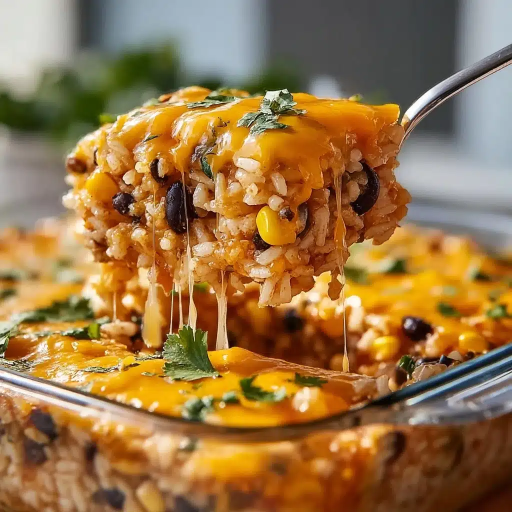 Chicken Enchilada Rice Casserole Recipe - Recipe Image