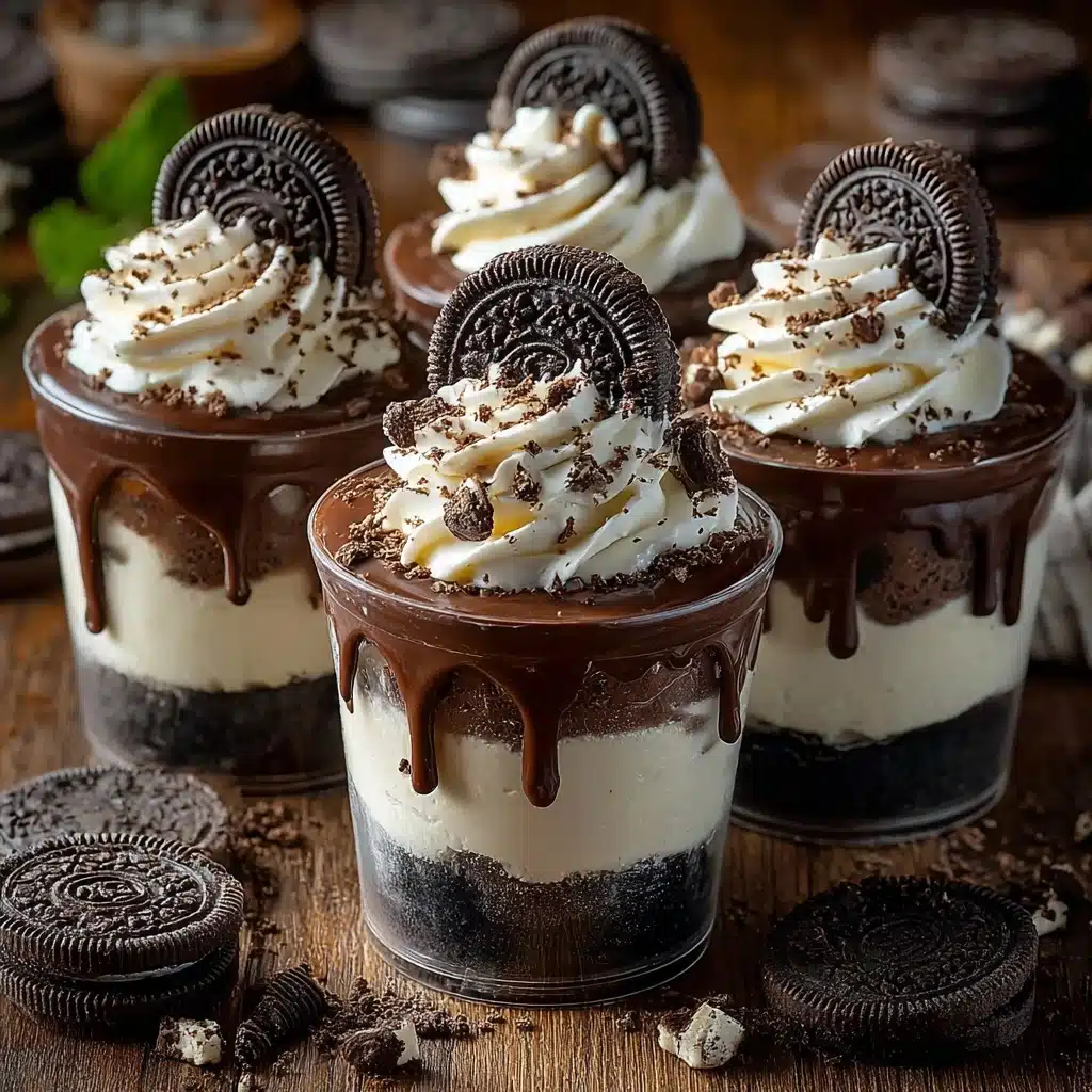 No Bake Cheesecake Cups – Easy Oreo Treats Recipe - Recipe Image