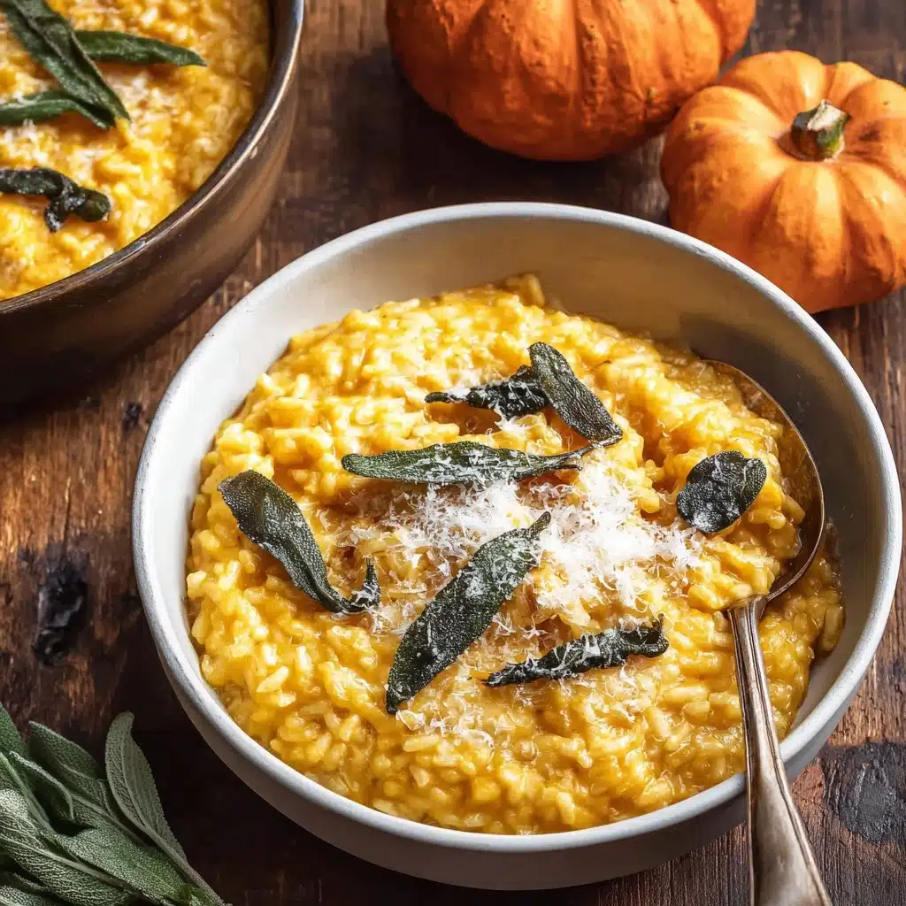 Pumpkin Risotto with Sage Butter Recipe - Recipe Image