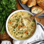 Crockpot Creamy Chicken Noodle Soup Recipe