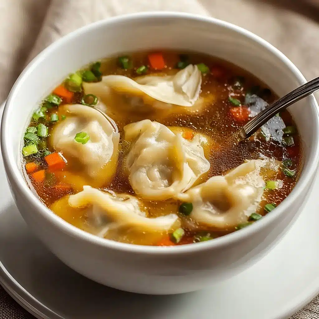 Potsticker Soup: A Comforting Delight Recipe - Recipe Image