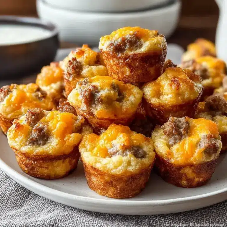 McGriddle Bites: Sweet Sausage Muffins for Quick Mornings Recipe
