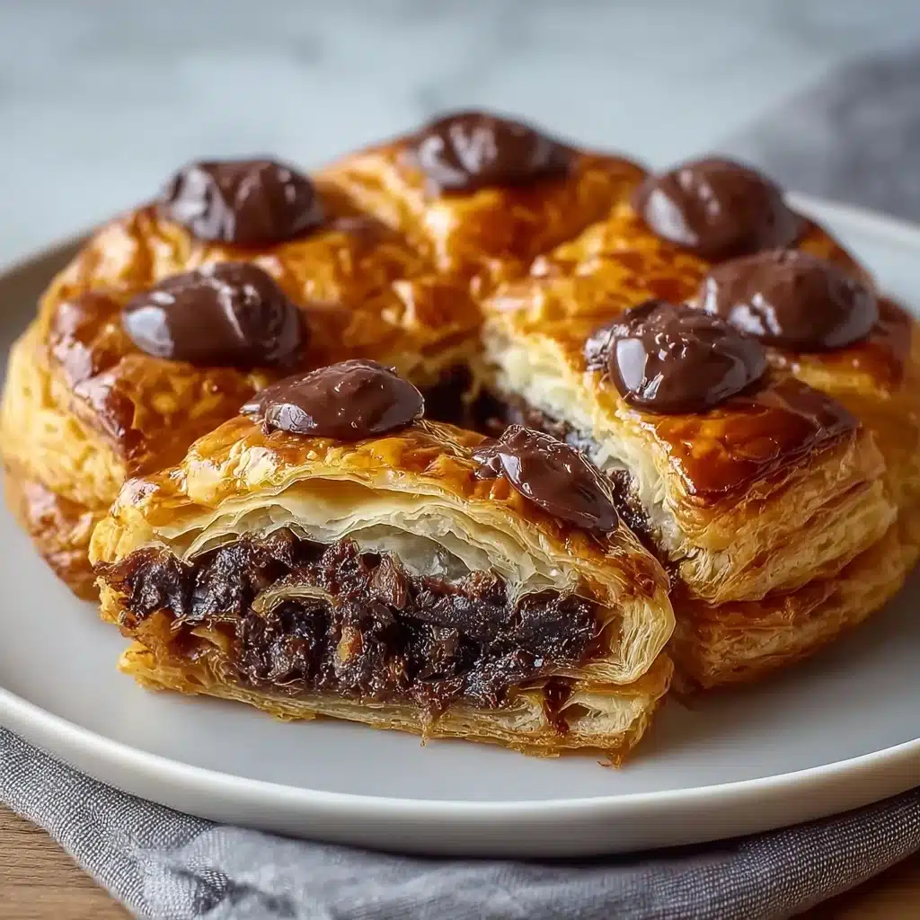 Chocolate Croissant Breakfast Bake that Everyone Loves! Recipe - Recipe Image