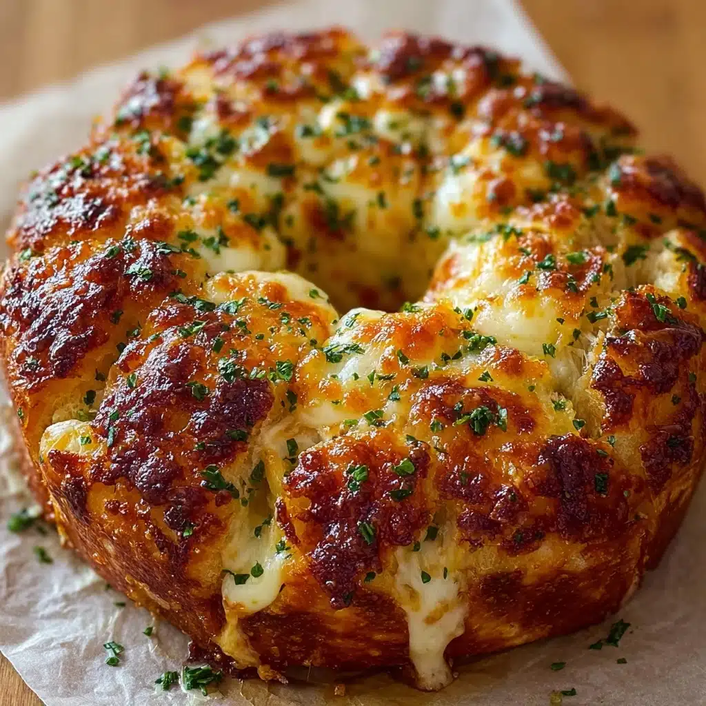 Chicken Alfredo Monkey Bread Recipe - Recipe Image