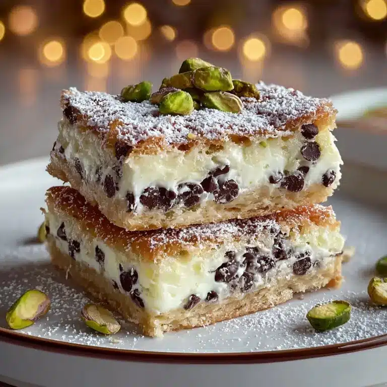 Classic Cannoli Squares That Will Wow Your Taste Buds Recipe