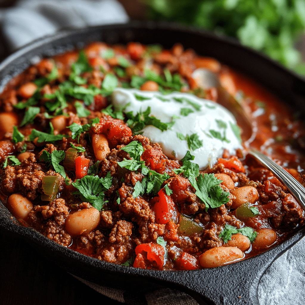 Best Ground Beef Stovetop Chili Recipe