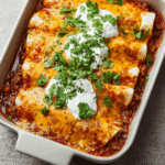 Easy Ground Beef Enchiladas Recipe
