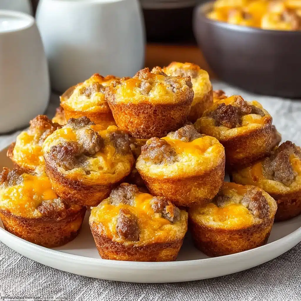 McGriddle Bites: Sweet Sausage Muffins for Quick Mornings Recipe - Recipe Image