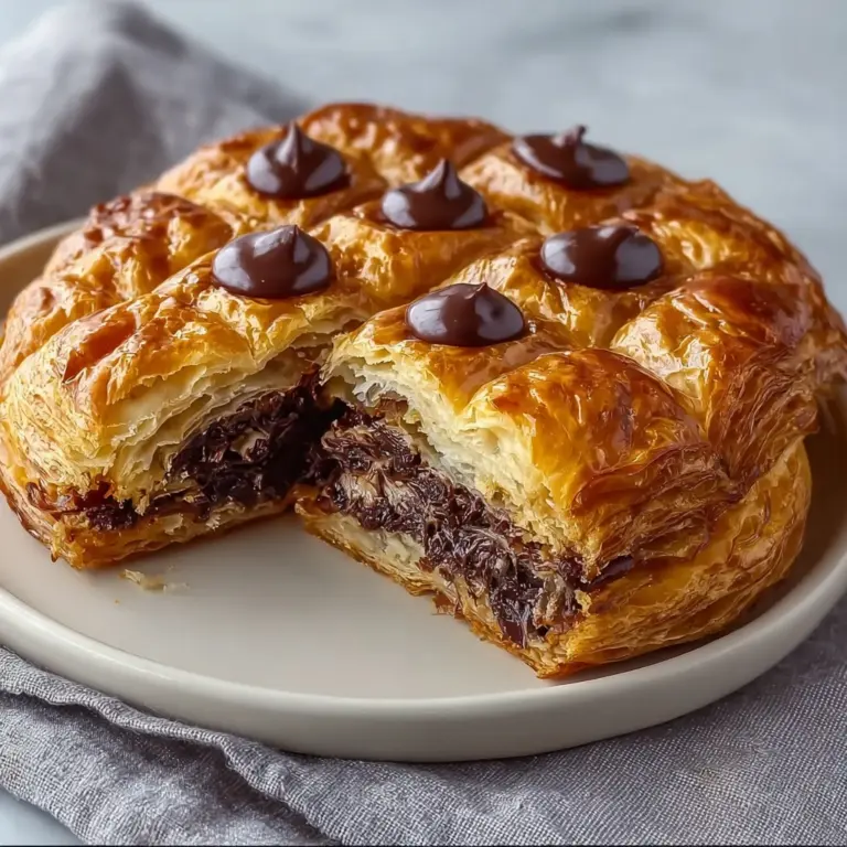 Chocolate Croissant Breakfast Bake that Everyone Loves! Recipe