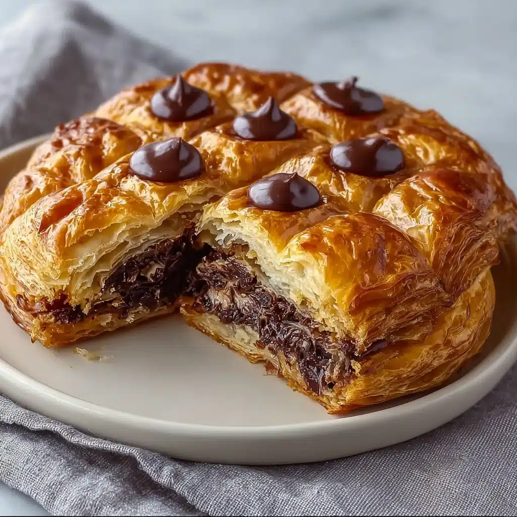 Chocolate Croissant Breakfast Bake that Everyone Loves! Recipe