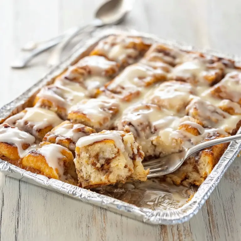 Pumpkin Cinnamon Roll Bake Recipe