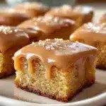 Soft Baked Maple Donut Bars Recipe