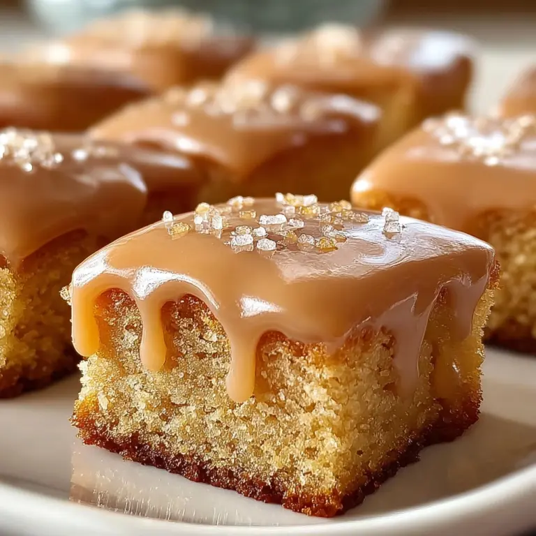 Soft Baked Maple Donut Bars Recipe