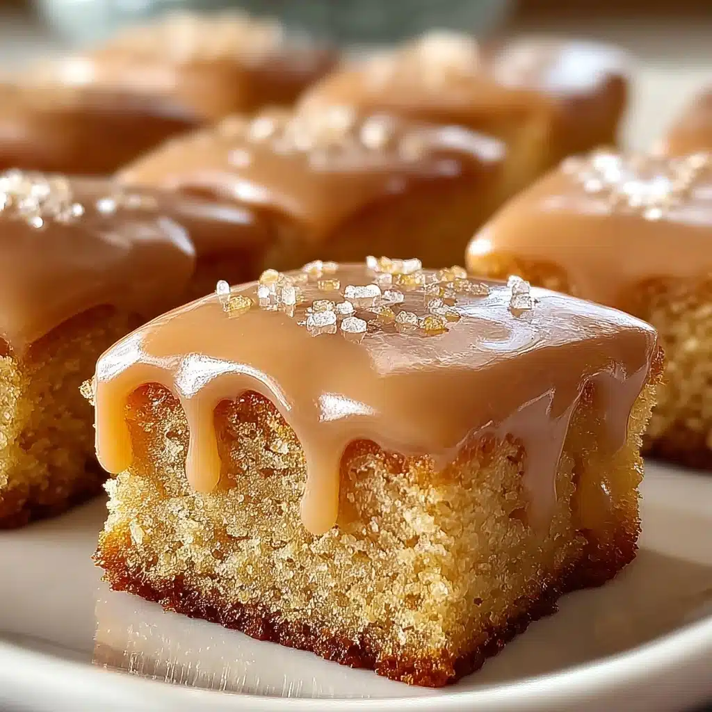 Soft Baked Maple Donut Bars Recipe - Recipe Image