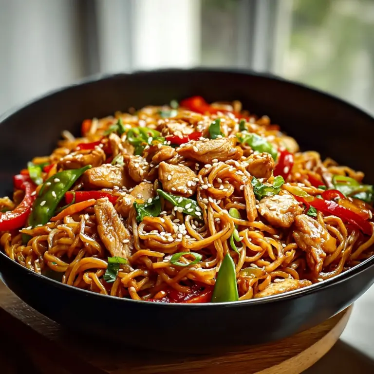 Chicken Lo Mein Recipe