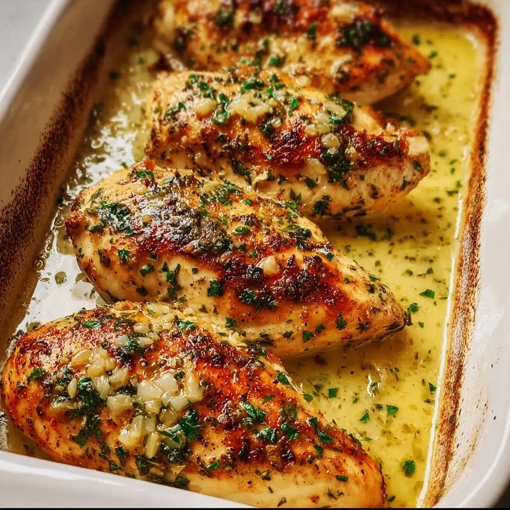 Place the seasoned chicken breasts in a baking dish Recipe - Recipe Image