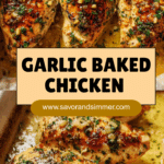 Place the seasoned chicken breasts in a baking dish Recipe