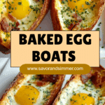 Baked Egg Boats Recipe