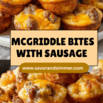 McGriddle Bites: Sweet Sausage Muffins for Quick Mornings Recipe