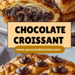 Chocolate Croissant Breakfast Bake that Everyone Loves! Recipe