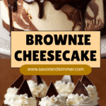 Hot Fudge Sundae Brownie Cheesecake Recipe 🍫 Recipe
