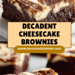 Indulgent Cheesecake Brownies Recipe