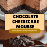How to Make the Best Chocolate Cheesecake Mousse Recipe