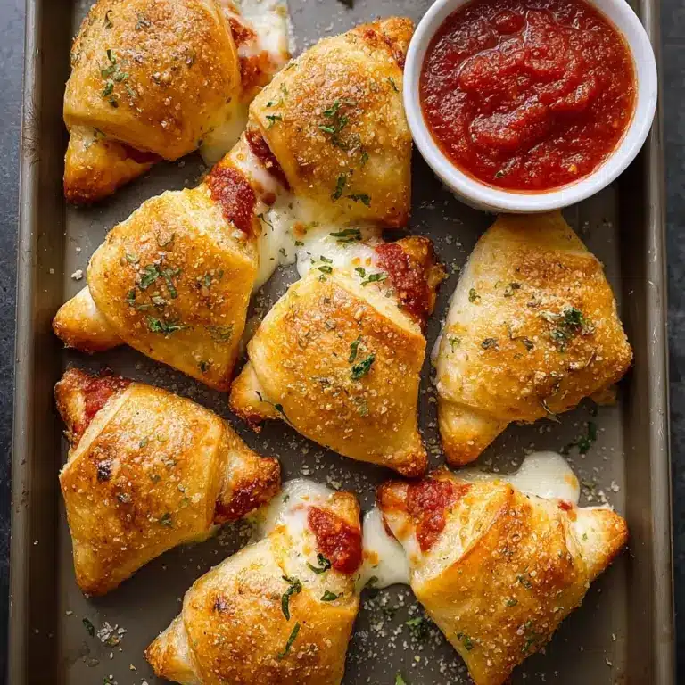 Pizza Rolls with Crescent Rolls Recipe