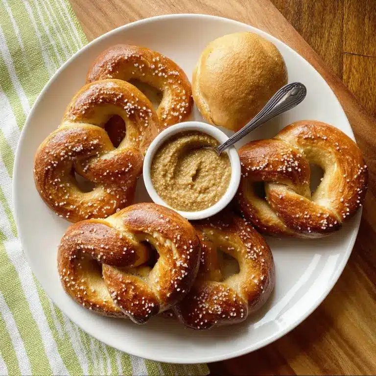 Easy 30 Minute Homemade Soft Pretzels Recipe