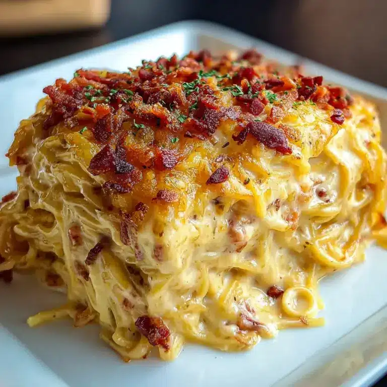 Spicy Southern Cheesy Chicken Spaghetti Casserole Recipe