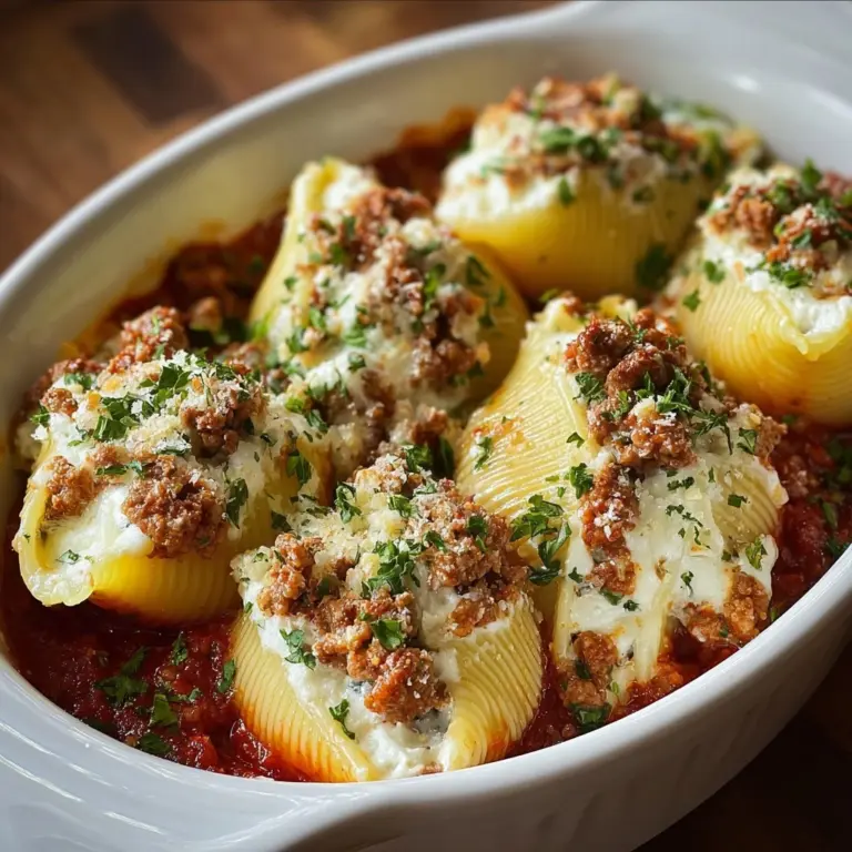 Beef Stuffed Shells Pasta: A Delicious and Easy Recipe