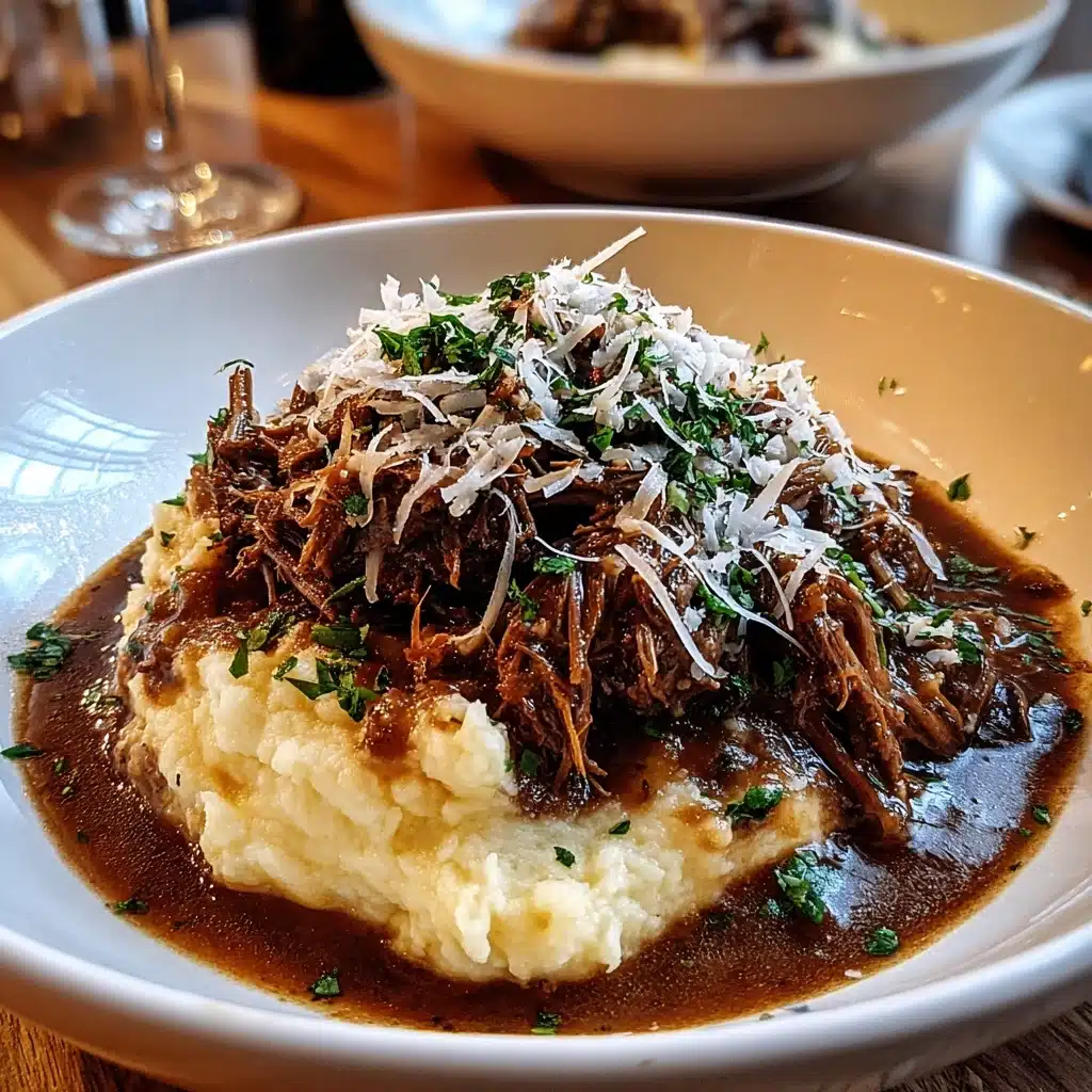 Short Rib Ragu with Parmesan Mashed Potatoes Recipe - Recipe Image
