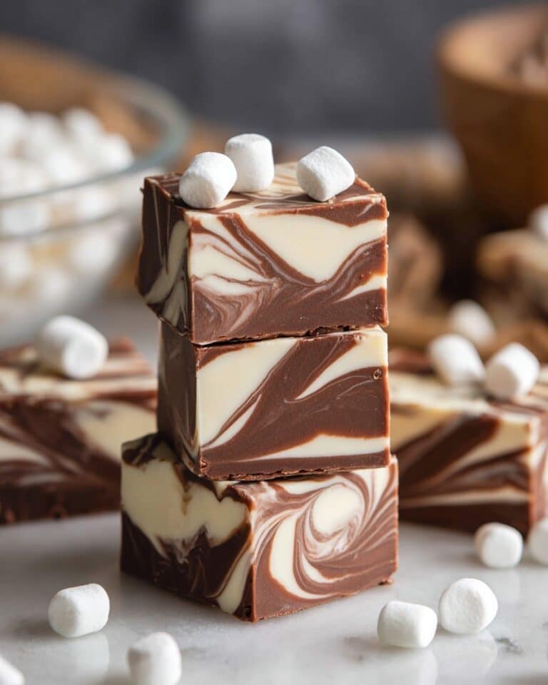 Marshmallow Swirl Fudge Recipe
