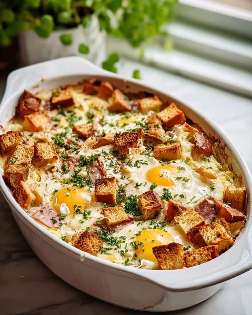 Easy Eggs Benedict Casserole Recipe