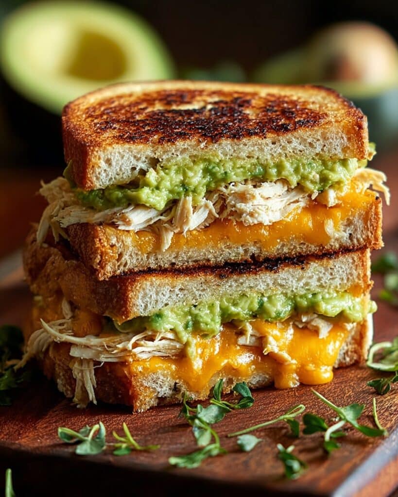 Chicken Avocado Melt Sandwich Recipe