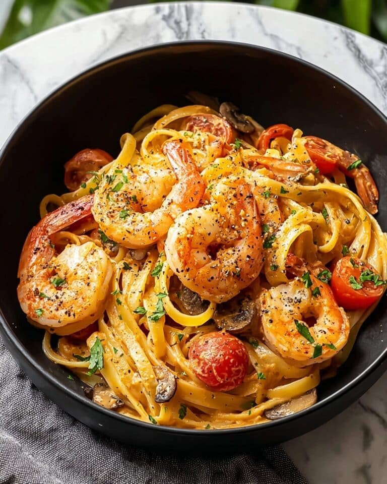 Jamaican Shrimp Pasta Recipe