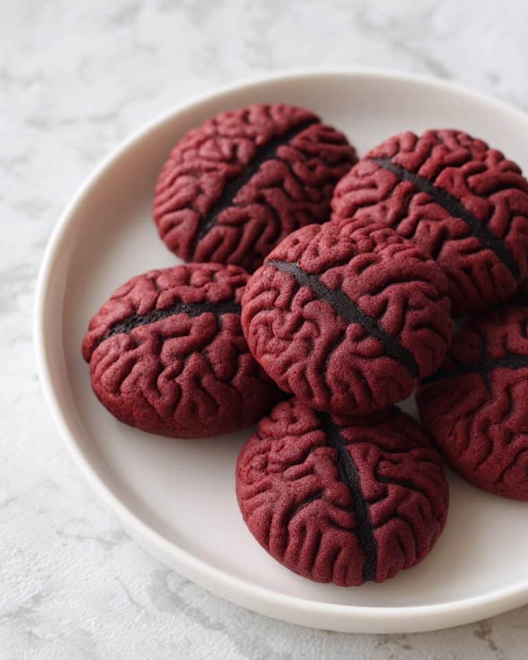 Gruesome 12 Zombie Brain Cookies That’ll Haunt Your Tastebuds Recipe