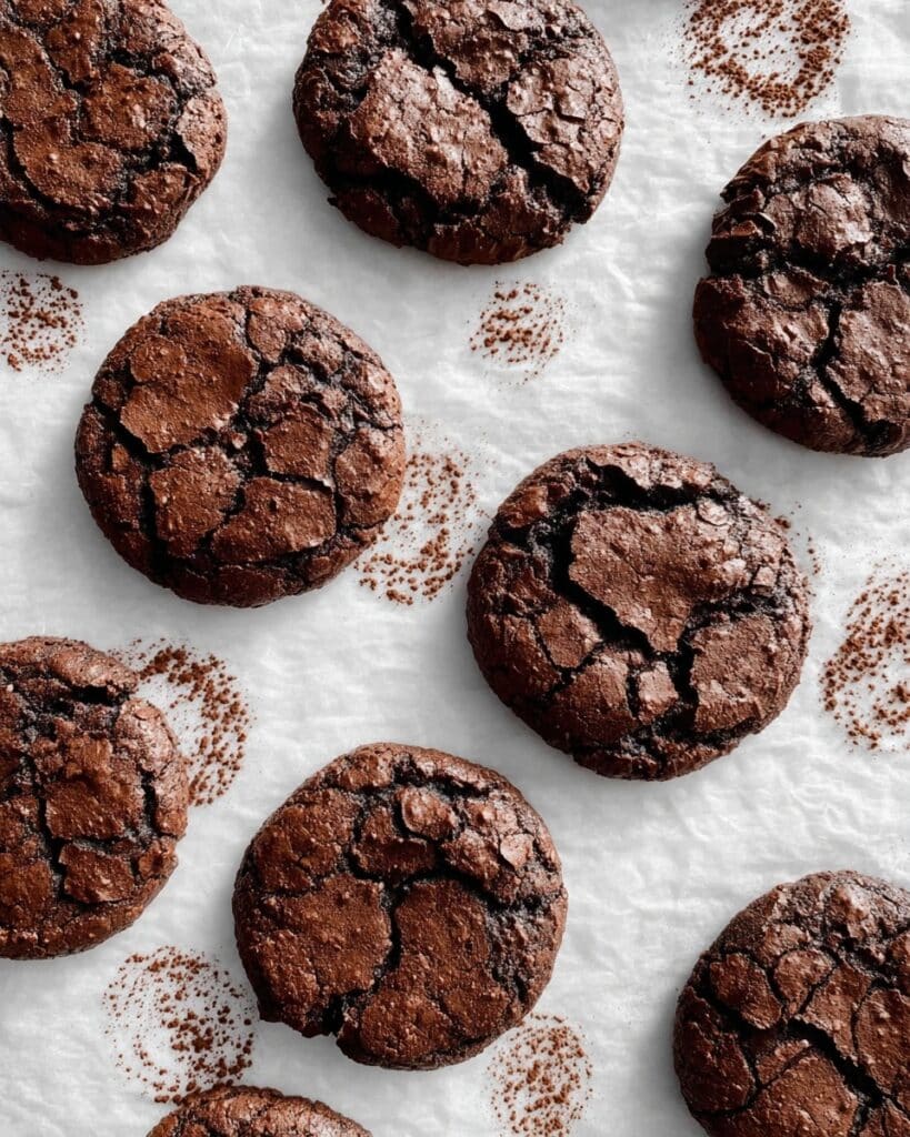 20 Minute Fudgy Chocolate Brownie Cookies Recipe