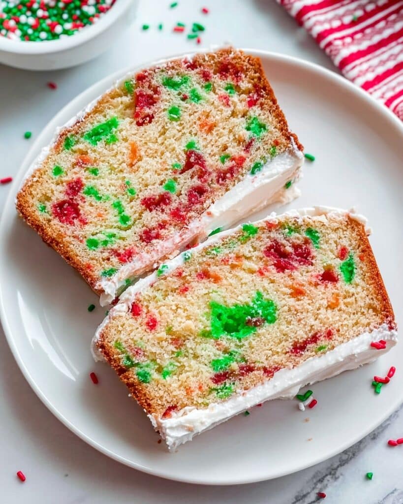Christmas Sprinkle Buttermilk Bread Recipe