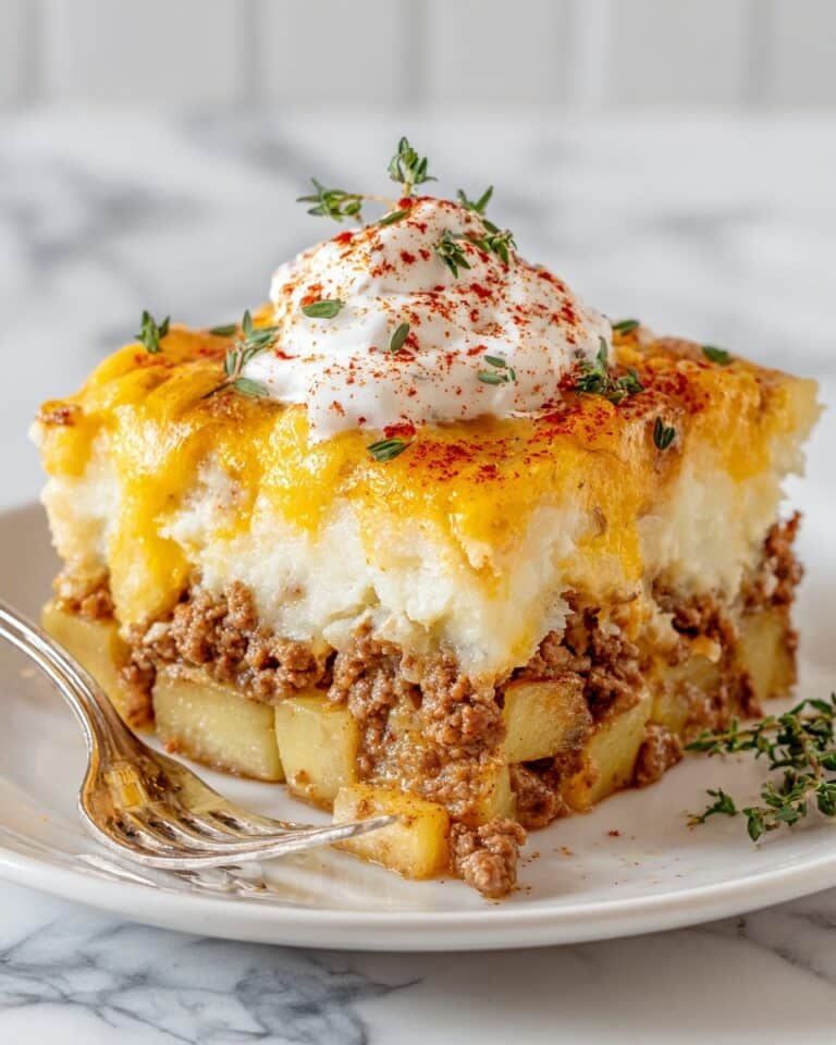Ground Beef and Potato Casserole Recipe