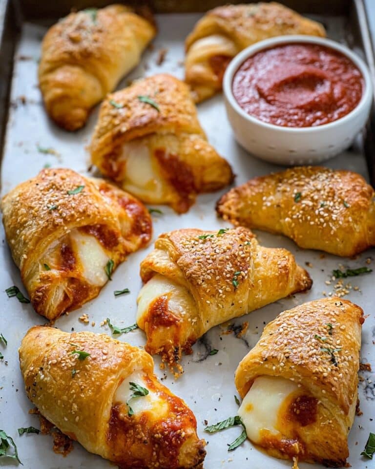 Pizza Rolls with Crescent Roll Dough Recipe